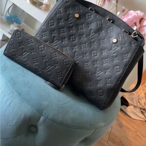 Louis Vuitton Black Monogram Shoulder Bag